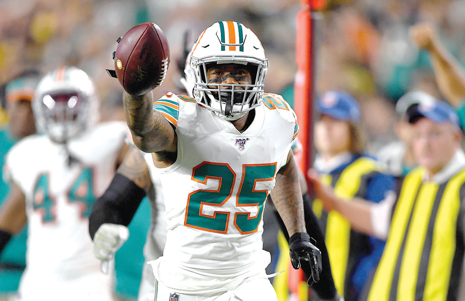 Miami Dolphins' Cornerback Xavien Howard